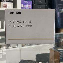 Tamron 17-70mm F/2.8 Di III-A VC RXD Limited Time Sale