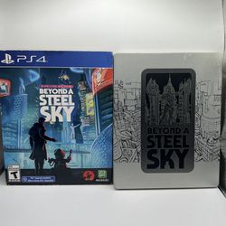 Beyond a Steel Sky [ Beyond a STEELBOOK Edition ] (PS4) / With Stickers