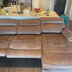 Amazing 2 Piece 5 Seater Recliner Sofa Set Electronic  