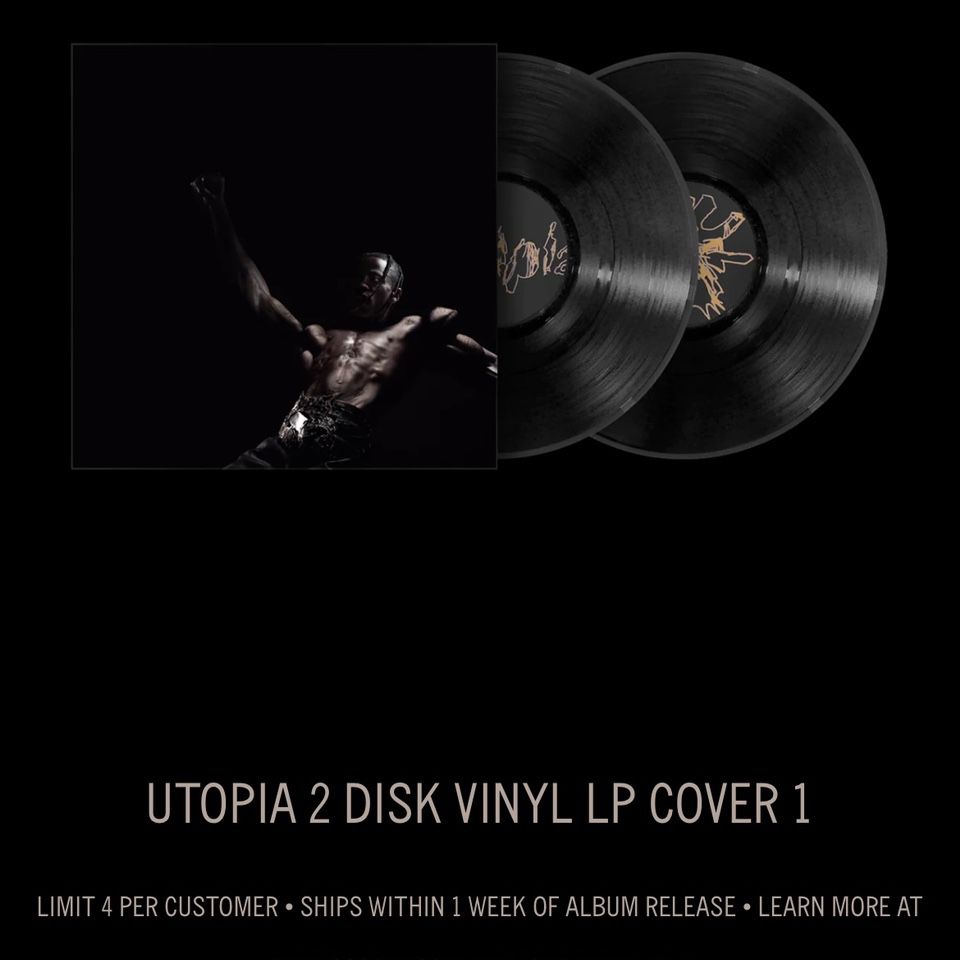 Travis Scott Utopia Vinyl for Sale in Torrance, CA - OfferUp