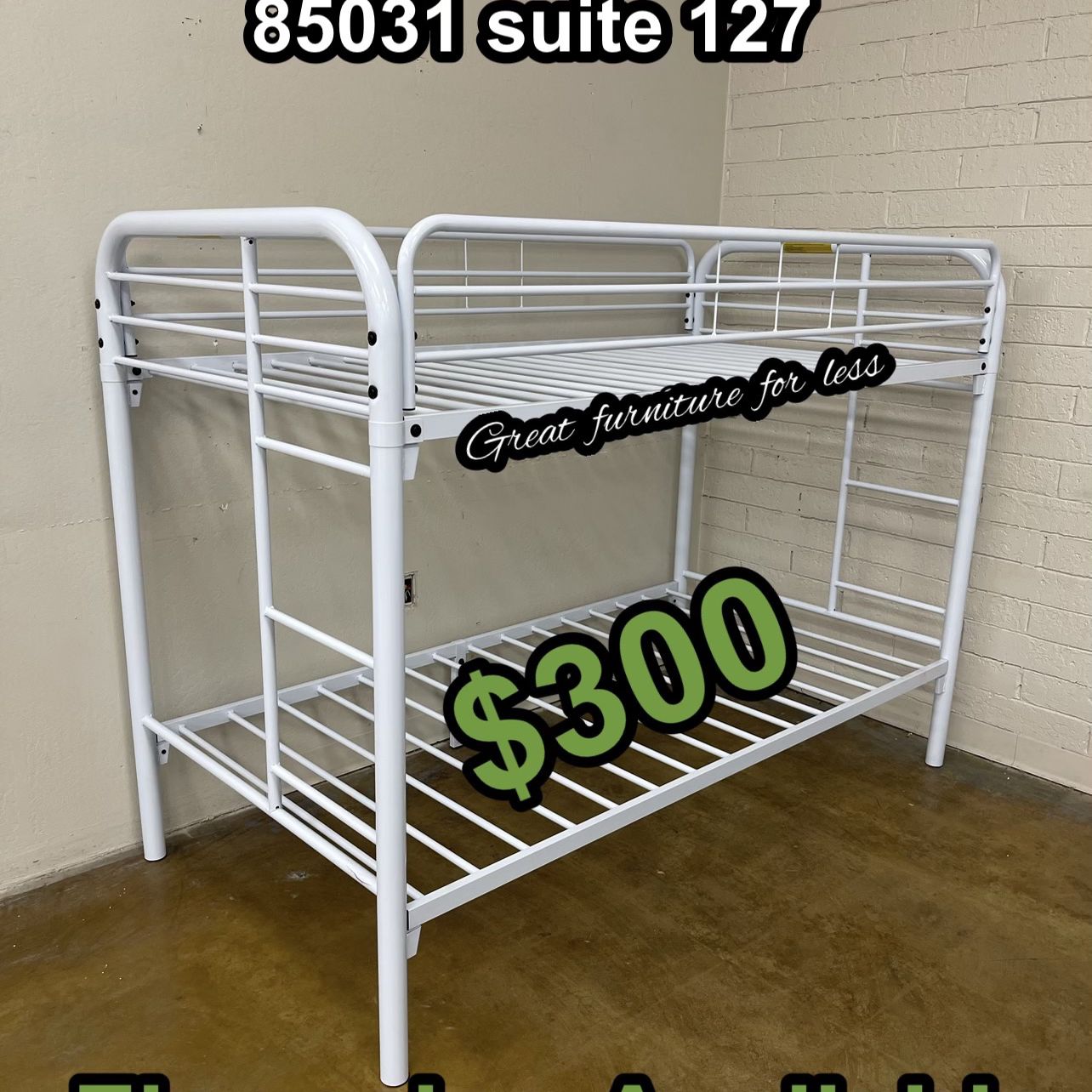 Bunk Bed Twin Over Twin Brand New