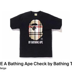 BAPE Check tee size XXL