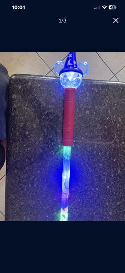 Disney Light Up Wand Sword