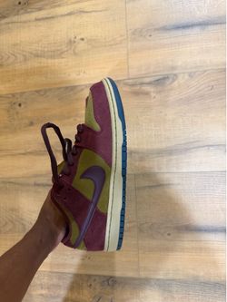 Nike SB Dunk Low Pro "Dark Team Red / Olive Flak" - Brand New size 9.5