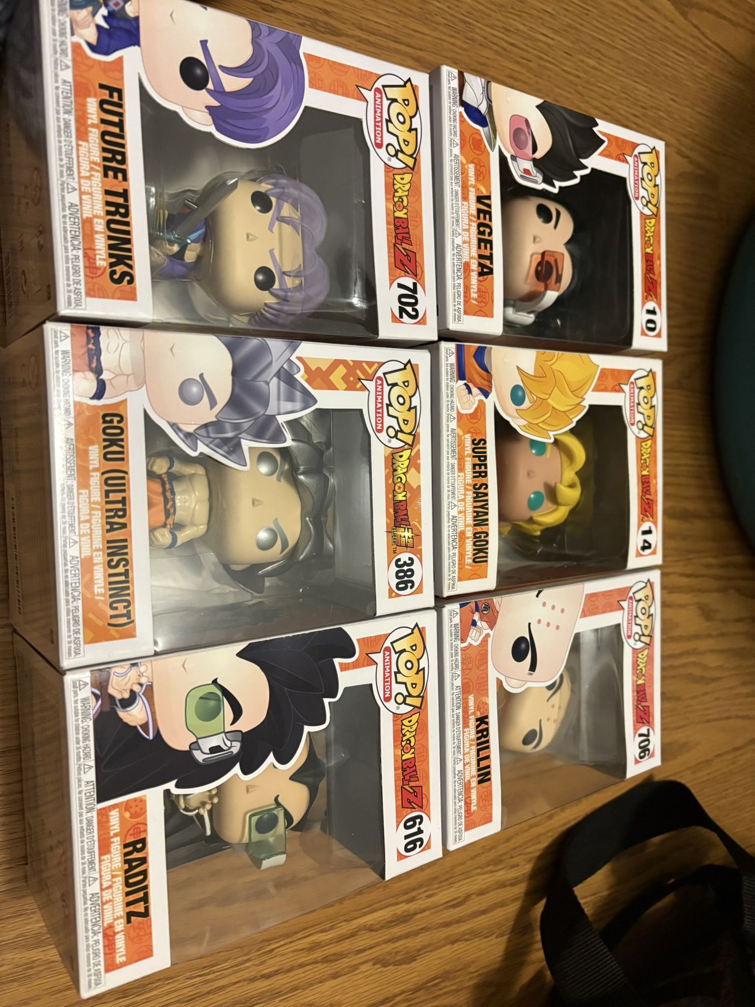Dragon Ball Z Funko Pops