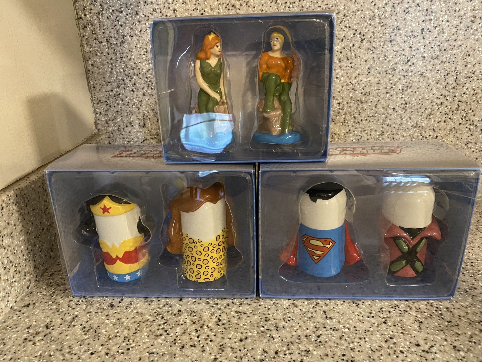 New DC Comics Salt and Pepper Shakers