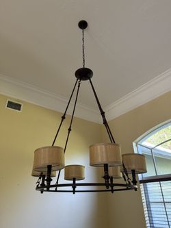 Round Light Fixture 