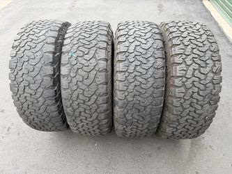 (4) LT285/70R17 BFGoodrich All Terrain T/A KO2