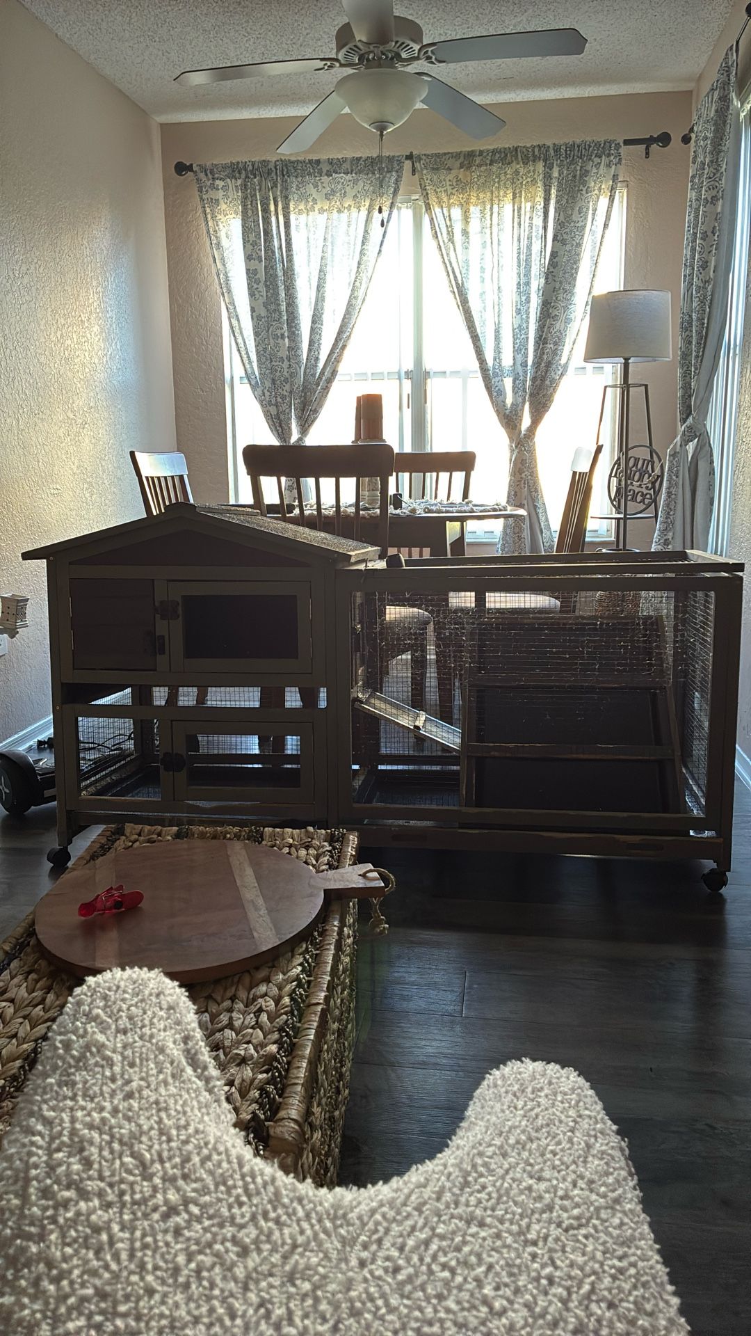 grey bunny hutch two story 