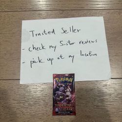 $8.50 each - Pokemon Destined Rivals Booster Pack - 10 Cards/Pack - Random Art - SEALED