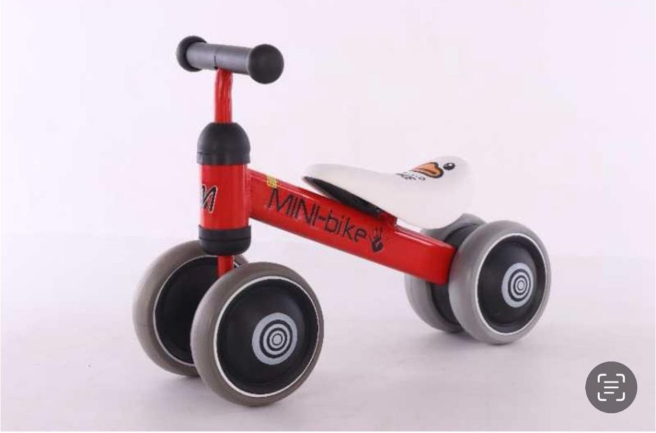 NEW STYLE Little Baby Walker Balance Bike  Red 1.5-3 Years Old Child Exercise Walking Kids Bike Kids Mini Balance Bike For Toddler