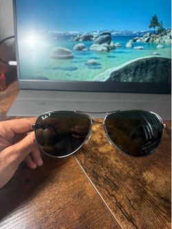 Ray ban polarized aviators
