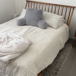 West Elm Mid Century Modern Queen Bedroom Set 