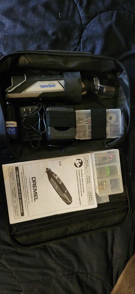 8240 Dremel Case & Full Kit