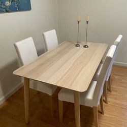 Dining Table And Chairs - Move Out Sale