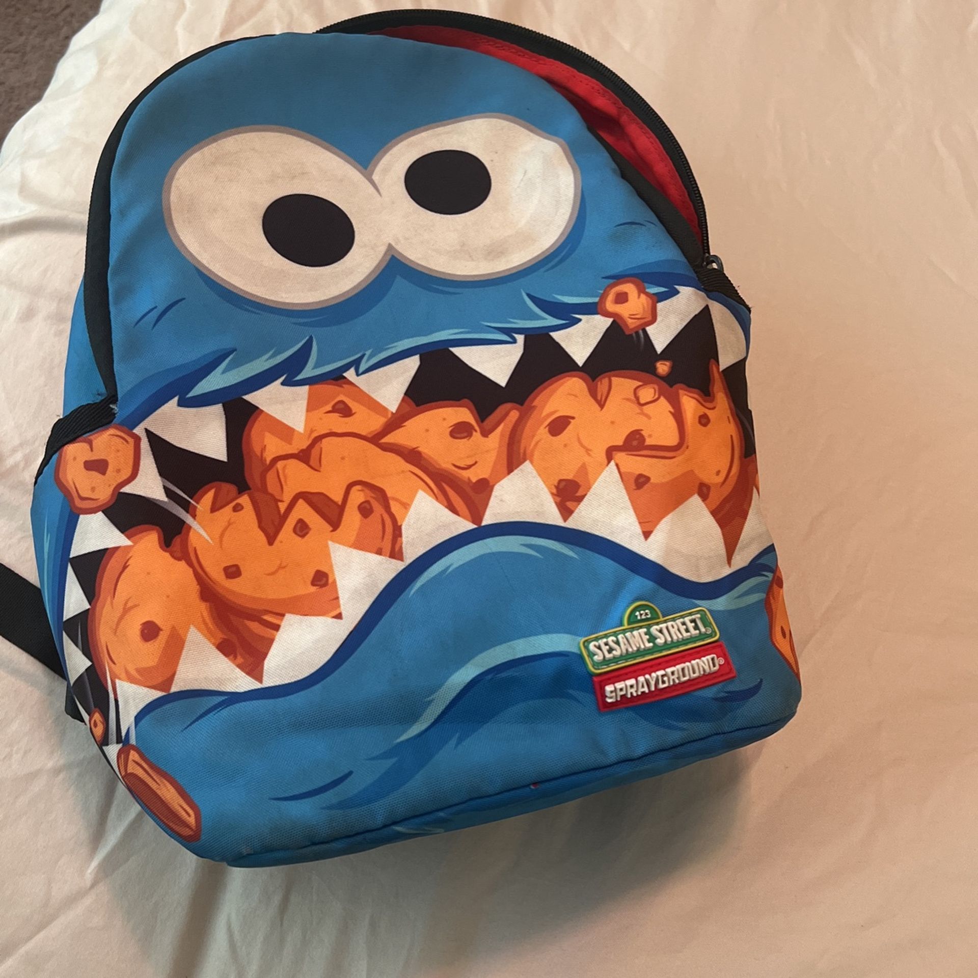 SprayGround backpack (Cookie Monster )
