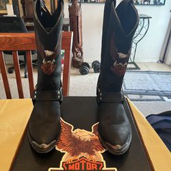 Harley Davison Cowboy Boots