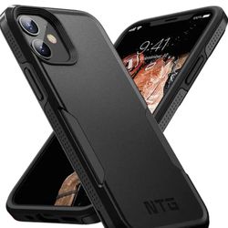 NTG (1st Generation) Case for iPhone 12  Pro Max Case, Heavy Duty, Black, Rugged