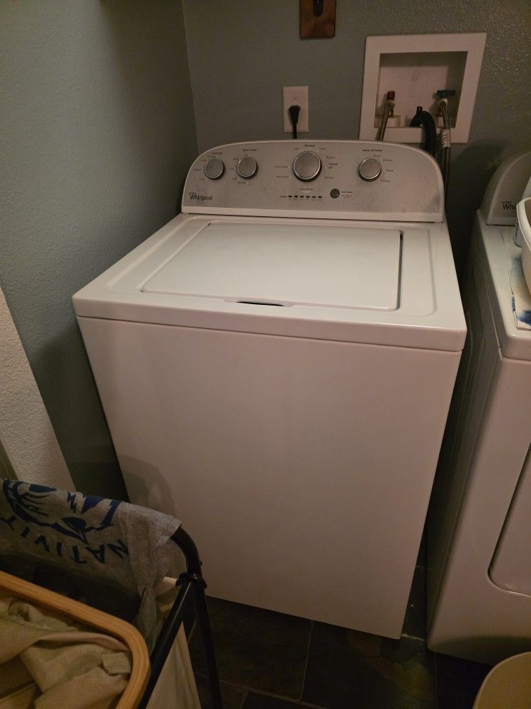Whirlpool Washer – Works Great Except Slow Water Drip After Cycle