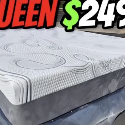 Queen Size Organic Hybrid Cool Memoryfoam Mattress