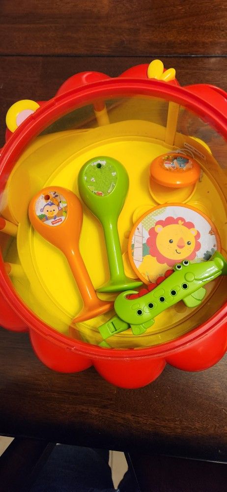 Fisher Price Drum / Instrument Set