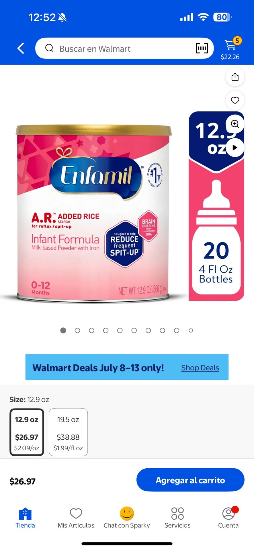 Baby Fórmula Enfamil A.R