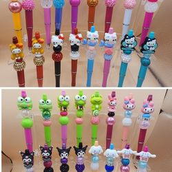 Character Themed Beaded Pens (PICK UP ONLY NE 93306)