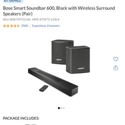 Bose Home Theater 