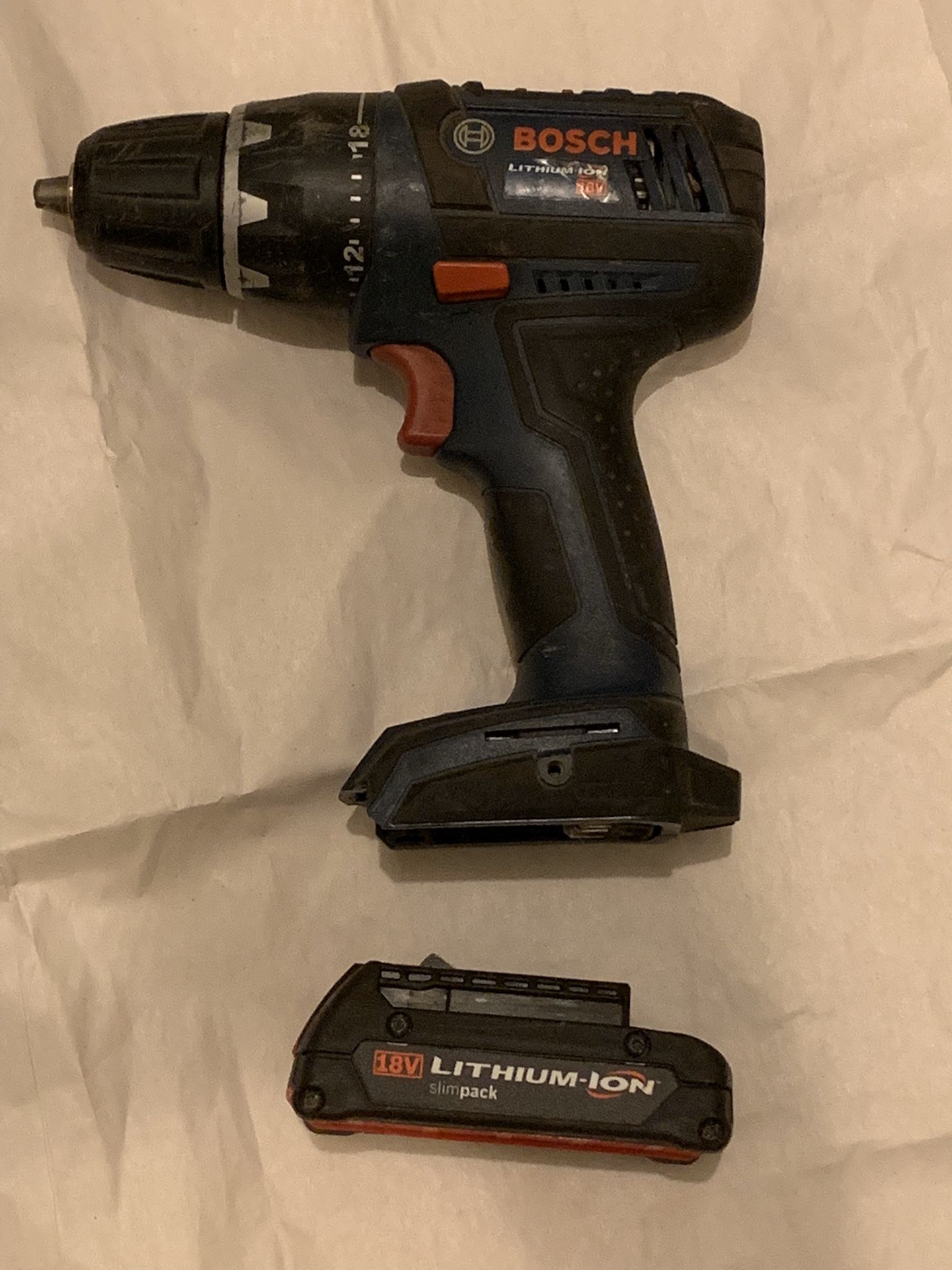Bosch Drill With Battery