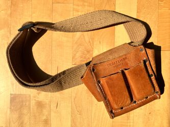 Craftsman Tool Pouch and Belt