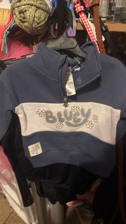 Bluey sweater for girls 12 months