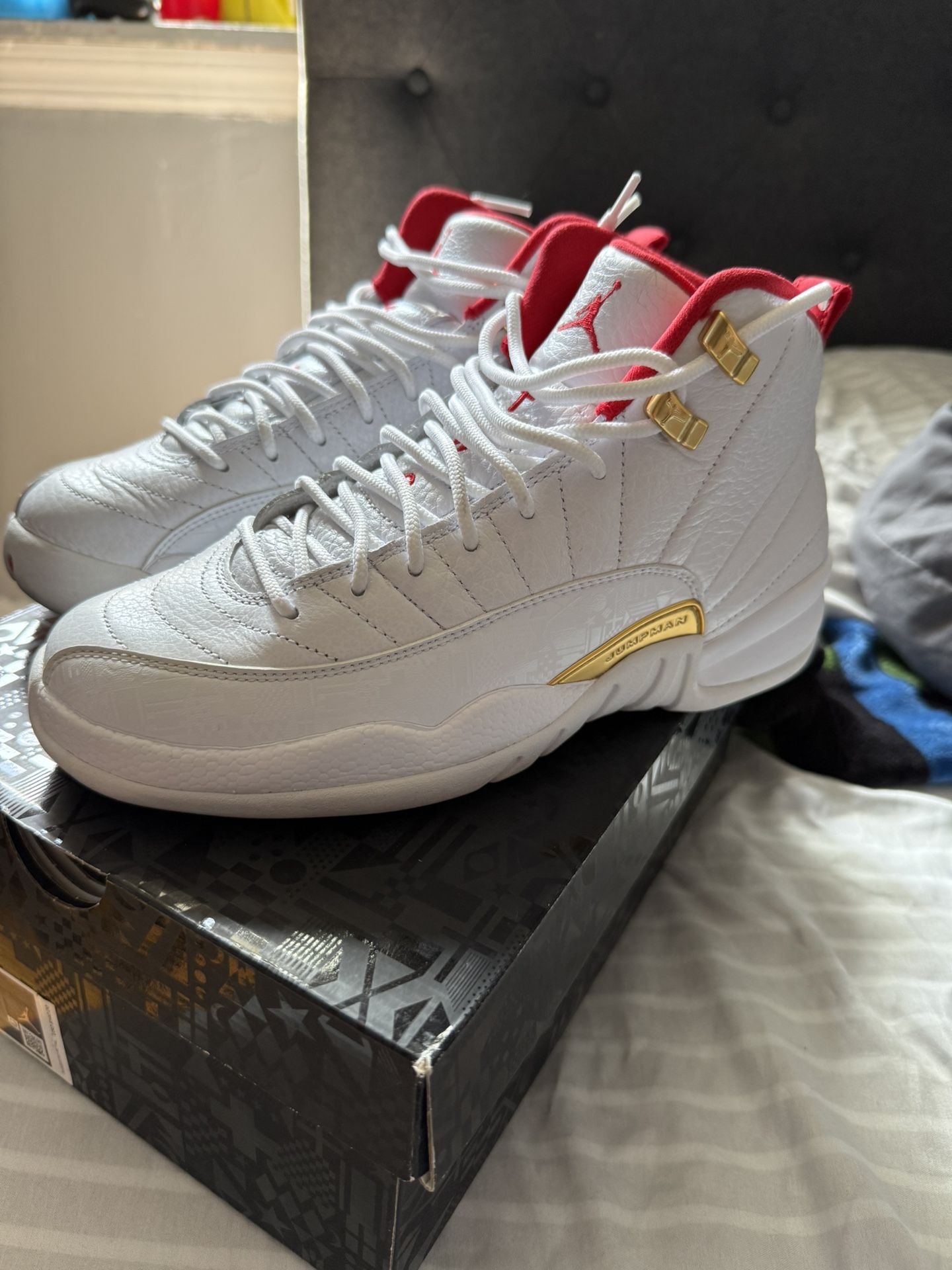 Fiba Air Jordan 12s
