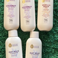 soapbox body wash $5/each