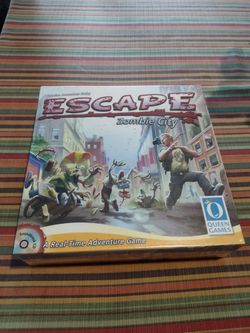 Escape: Zombie City - Board Game NEW