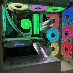 White Gaming PC