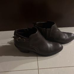 Women’s Ankle Boot Leather , Route 66 Brand, $10