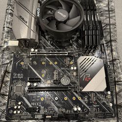 AMD 3600 Ryzen, x570 Phantom Gaming 4 Motherboard, 32 GB Ram