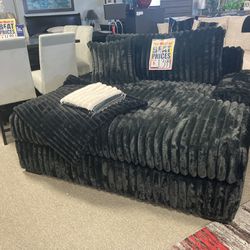 black sofa 🖤✨ $1,299
