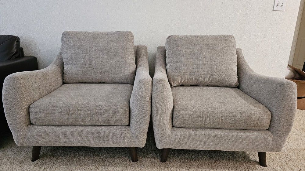 Pair of Accent Chairs/Sofa