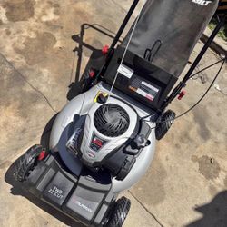 Murray 22 in. 140 cc Briggs & Stratton Walk Behind Gas Self-Propelled Lawn Mower with Front Wheel Dr
