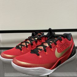 Nike Kobe 9 EM Protro China University Red Size 10 Men’s No Lid Box