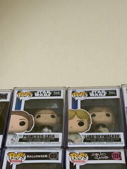 Funko Pop Star Wars Bundle – Princess Leia & Luke Skywalker