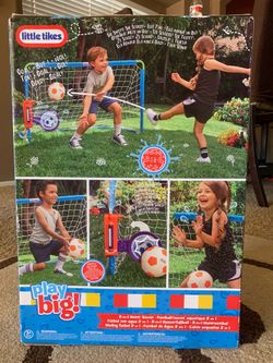 Little Tikes soccer goal
