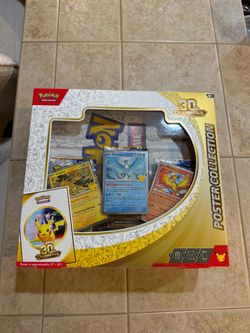Pokémon 30th Celebration Poster Collection Box