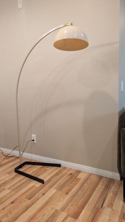 Vintage Mid-Century Modern Arc Floor Lamp