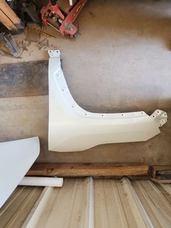 OEM 2010-2024 Toyota 4Runner Front Right Fender (Passenger Side) - White