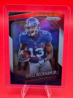 2025 Panini Prizm - Odell Beckham Jr. No. 285 Red, White & Blue Prizm