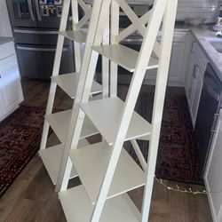 Antique White Shelves