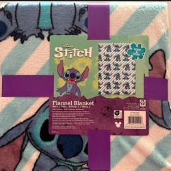 Stitch Flannel Blanket