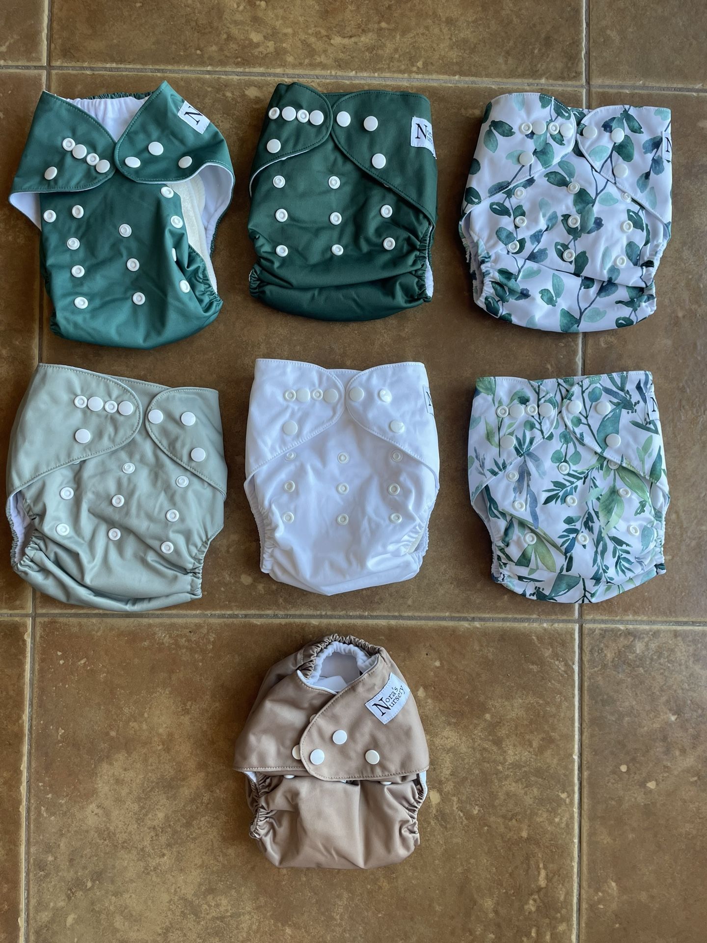 BRAND NEW. Nora’s Nursery Cloth Diapers.